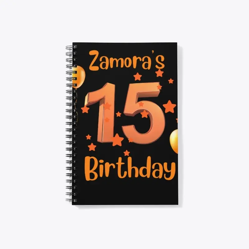 Zamora's 15th Birthday Collection!