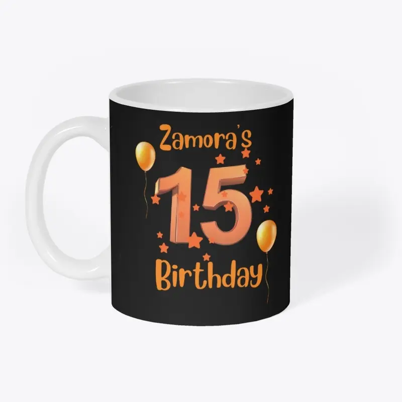 Zamora's 15th Birthday Collection!